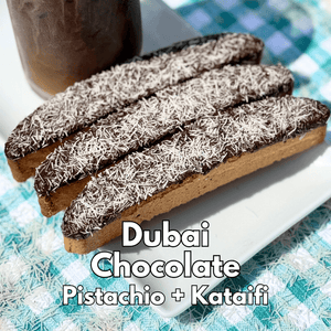 Limited Edition Dubai Chocolate Pistachio Biscotti
