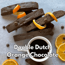 Load image into Gallery viewer, Subscription Double Dutch Orange Chocolate Biscotti