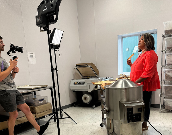 Load video: Spectrum Albany News featuring Bucks County Biscotti